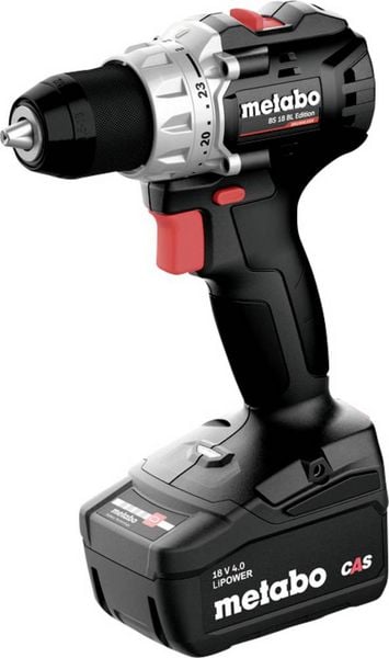 Produktbild: Metabo 613159900 Akku-Bohrschrauber 18V 4Ah Li-Ion inkl. Akku, inkl. Ladeger&auml;t