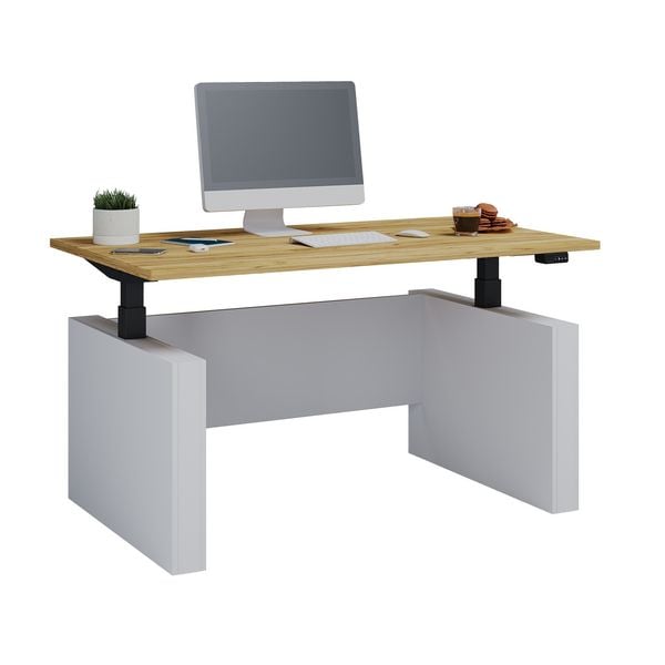Produktbild: Schreibtisch h&ouml;henverstellbar Salia 140x80