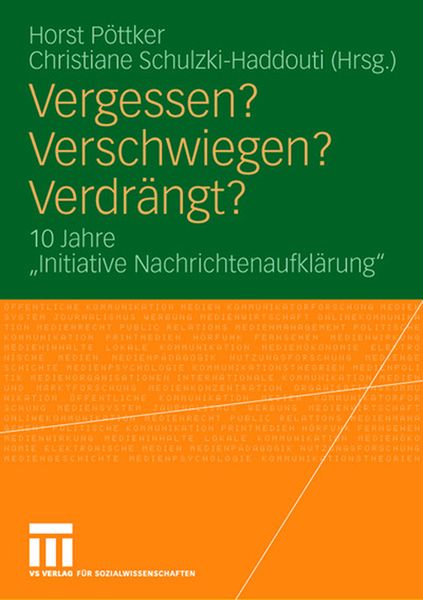 Produktbild: Vergessen? Verschwiegen? Verdr&auml;ngt?