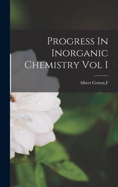Produktbild: Progress In Inorganic Chemistry Vol I