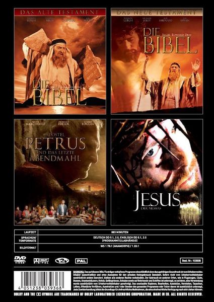 Die biblische Geschichte  [4 DVDs]