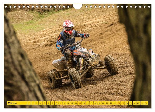 Produktbild: Quad`s action auf vier r&auml;dern (Wandkalender 2026 DIN A4 quer), CALVENDO Monatskalender