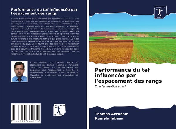 Produktbild: Performance du tef influenc&eacute;e par l'espacement des rangs