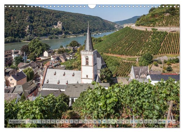 Produktbild: Romantisches Rheintal (Wandkalender 2026 DIN A3 quer), CALVENDO Monatskalender