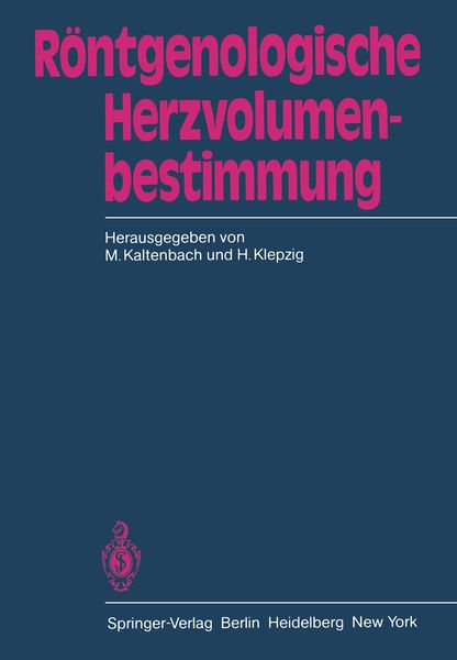 Produktbild: R&ouml;ntgenologische Herzvolumenbestimmung