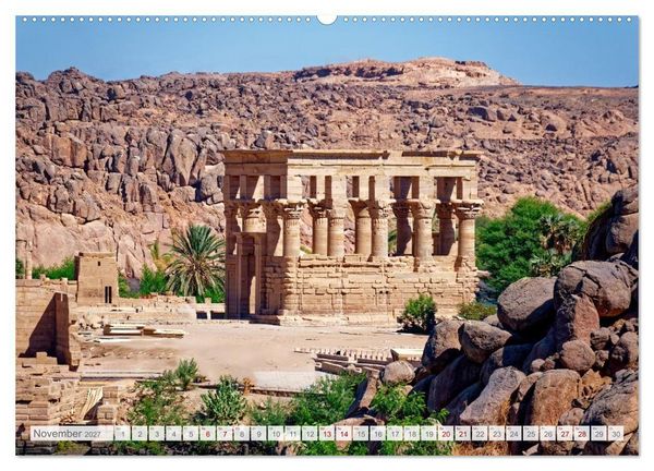 Produktbild: Monumente der Ewigkeit - von Wesiren bis zu C&auml;saren in &Auml;gypten (Wandkalender 2027 DIN A2 quer), CALVENDO Monatskalender