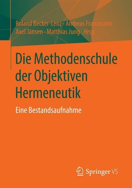 Produktbild: Die Methodenschule der Objektiven Hermeneutik