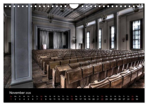 Produktbild: Verlassene Orte - Berlin - Brandenburg (Wandkalender 2026 DIN A4 quer), CALVENDO Monatskalender