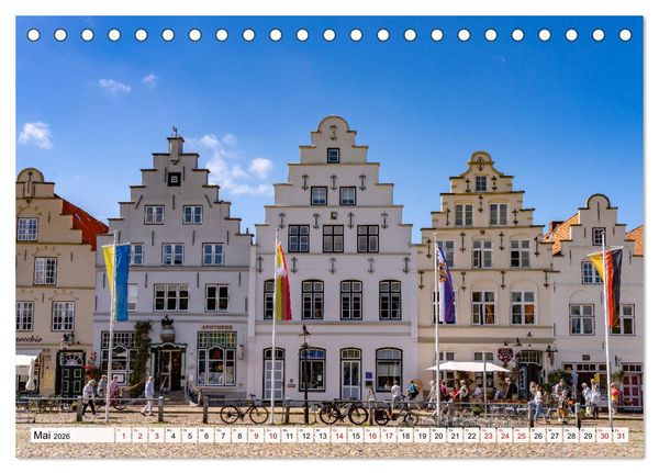 Produktbild: Schleswig-Holstein - Nordfriesland (Tischkalender 2026 DIN A5 quer), CALVENDO Monatskalender