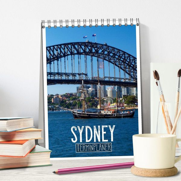 Produktbild: SYDNEY Terminplaner (Tischkalender 2026 DIN A5 hoch), CALVENDO Monatskalender
