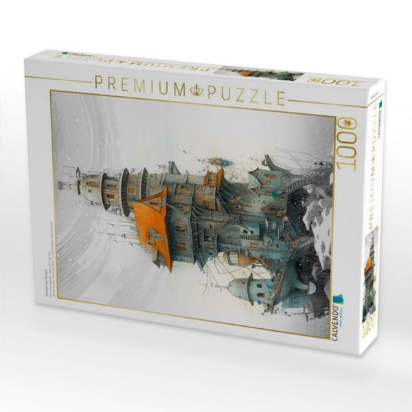 Produktbild: CALVENDO Puzzle Gezeiten der Fantasie | 1000 Teile Lege-Gr&ouml;&szlig;e 64x48cm Foto-Puzzle f&uuml;r gl&uuml;ckliche Stunden