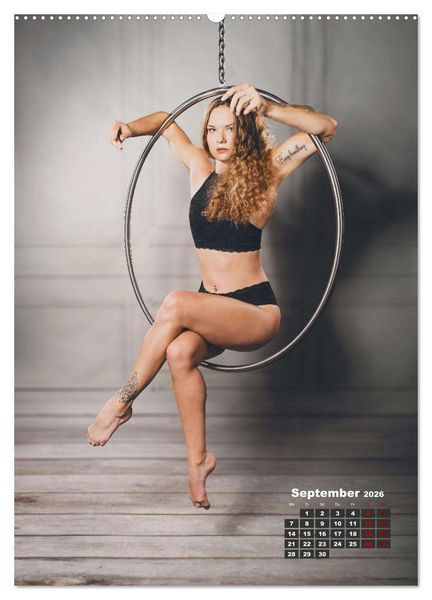 Produktbild: Aerial Hoop Magic (hochwertiger Premium Wandkalender 2026 DIN A2 hoch), Kunstdruck in Hochglanz
