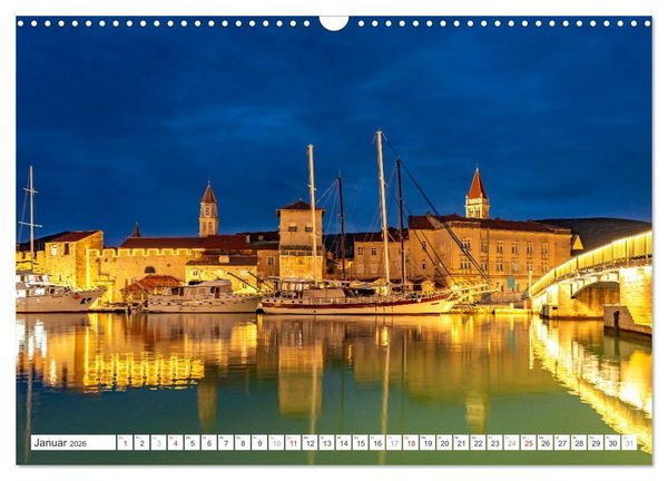 Produktbild: Kroatien - Welterbe Trogir (Wandkalender 2026 DIN A3 quer), CALVENDO Monatskalender