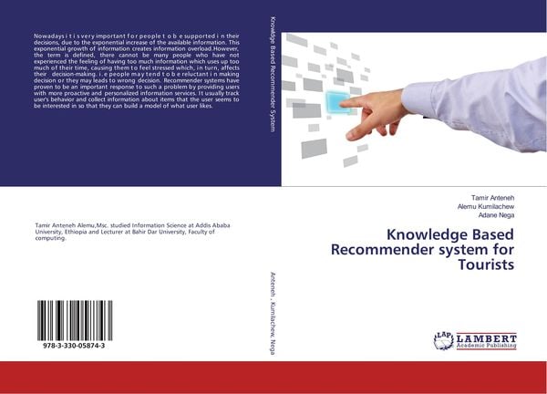 Produktbild: Knowledge Based Recommender system for Tourists