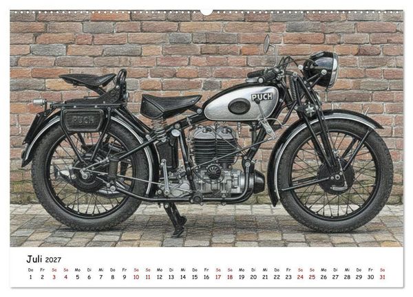 Produktbild: Zeitlose Klassiker im Portr&auml;t (hochwertiger Premium Wandkalender 2027 DIN A2 quer), Kunstdruck in Hochglanz