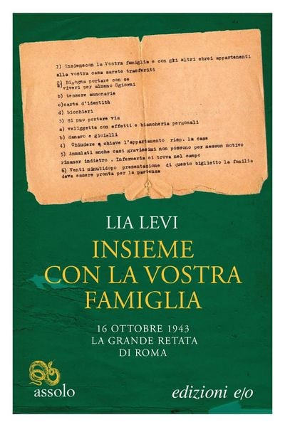 Produktbild: Insieme con la vostra famiglia. 16 ottobre 1943 la grande retata di Roma