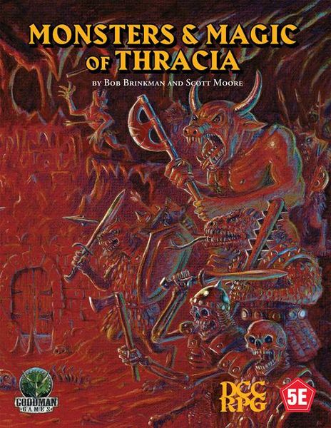 Produktbild: Brinkman, B: Monsters & Magic of Thracia (5E+DCC)