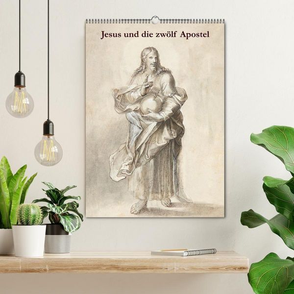 Produktbild: Jesus und die zw&ouml;lf Apostel (Wandkalender 2026 DIN A2 hoch), CALVENDO Monatskalender