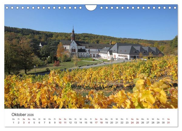 Produktbild: Rheingau - Land des Weines und der Bauwerks (Wandkalender 2026 DIN A4 quer), CALVENDO Monatskalender