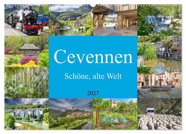 Produktbild: Cevennen - Sch&ouml;ne alte Welt (Wandkalender 2027 DIN A2 quer), CALVENDO Monatskalender