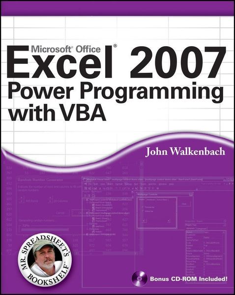 Produktbild: Excel 2007 Power Programming with VBA