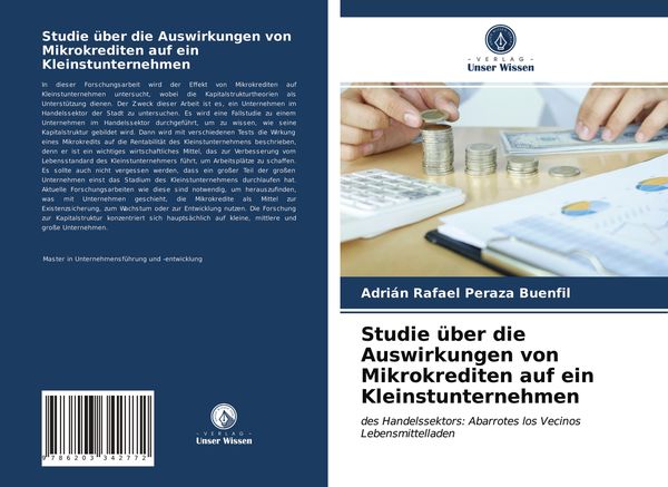 Produktbild: Studie &uuml;ber die Auswirkungen von Mikrokrediten auf ein Kleinstunternehmen
