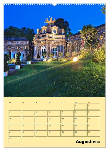 Produktbild: Bayreuth - die oberfr&auml;nkische Hauptstadt (hochwertiger Premium Wandkalender 2026 DIN A2 hoch), Kunstdruck in Hochglanz