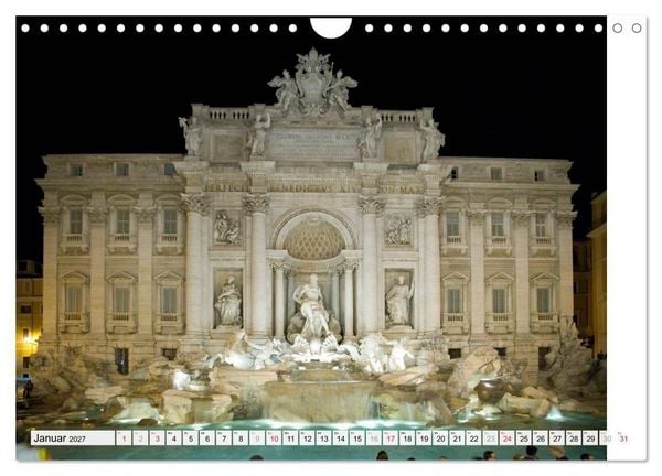 Produktbild: Rom im Blickwinkel (Wandkalender 2027 DIN A4 quer), CALVENDO Monatskalender