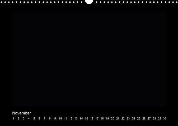 Produktbild: K. A., K: Geburtstags - Bastelkalender - Schwarz (Wandkalen