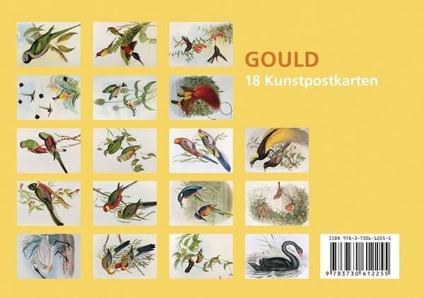 Produktbild: Postkarten-Set John Gould