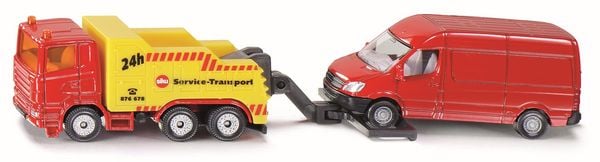 Produktbild: Siku 1667 Abschleppwagen mit PKW