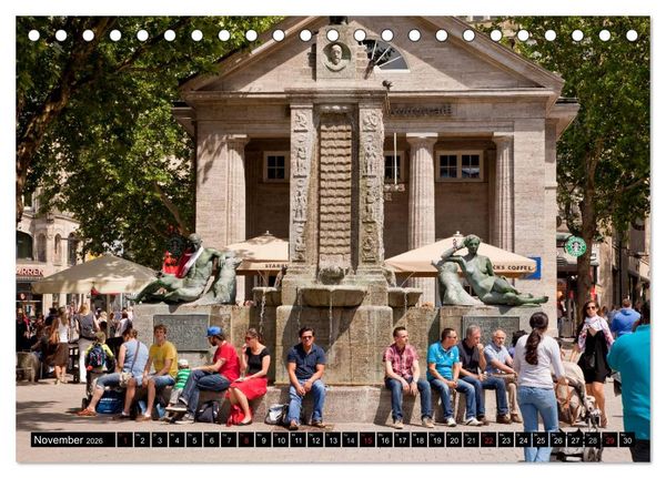 Produktbild: Hansestadt Hamburg (Tischkalender 2026 DIN A5 quer), CALVENDO Monatskalender