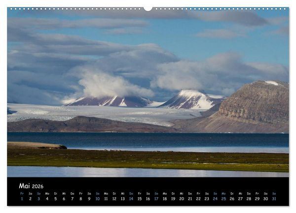 Produktbild: Spitzbergen (Wandkalender 2026 DIN A2 quer), CALVENDO Monatskalender