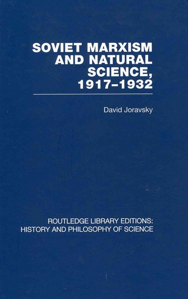 Produktbild: Joravsky, D: Soviet Marxism and Natural Science