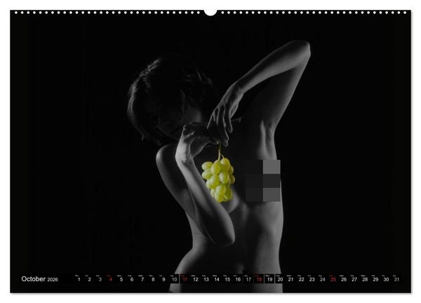 Produktbild: Fruit Nudes (High Quality Premium Wall Calendar 2026 DIN A2 landscape),CALVENDO 12 Month Wall Calendar