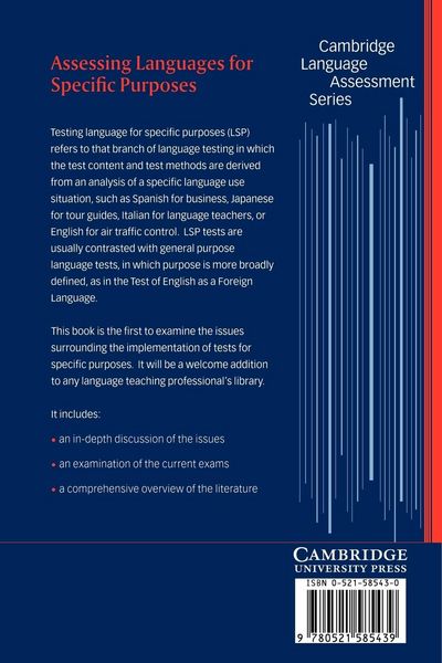 Produktbild: Assessing Languages for Specific Purposes
