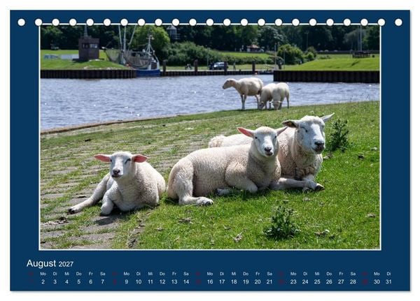 Produktbild: Dangast. Impressionen eines besonderen Ortes. (Tischkalender 2027 DIN A5 quer), CALVENDO Monatskalender