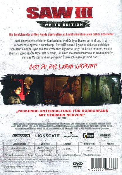 Produktbild: Saw III - White Edition