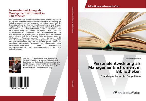 Produktbild: Personalentwicklung als Managementinstrument in Bibliotheken