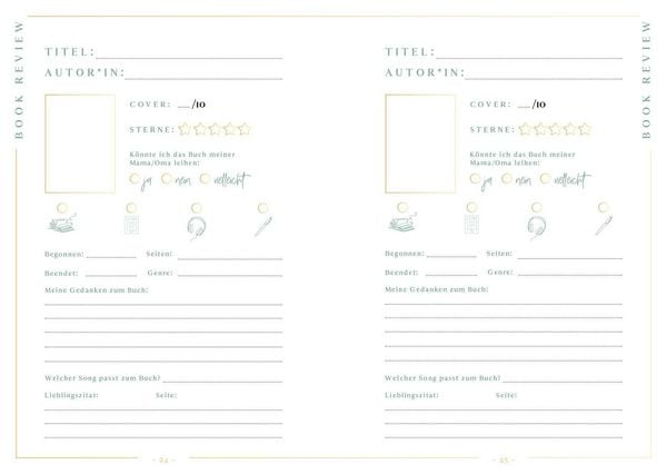 Produktbild: Lost in pages &ndash; Mein Buch-Journal &ndash; von den Booktokerinnen @tabeajoanna und @lxvanessaxl: F&uuml;r alle #booklover