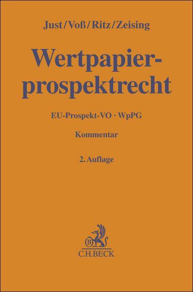 Wertpapierprospektrecht, Gebundene Ausgabe von , C.H. Beck, 9783406682810