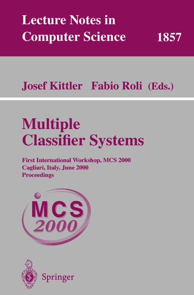 Produktbild: Multiple Classifier Systems