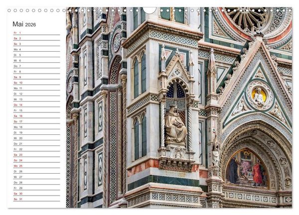 Produktbild: Florenz - Impressionen (Wandkalender 2026 DIN A3 quer), CALVENDO Monatskalender