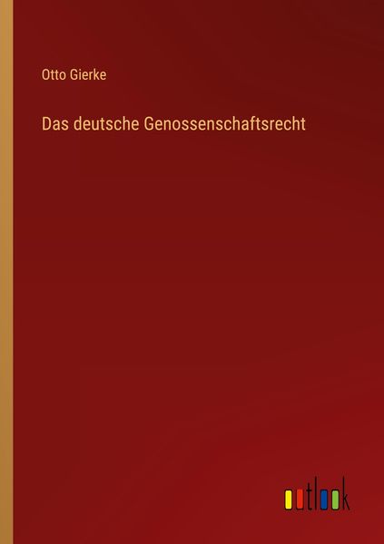 Produktbild: Das deutsche Genossenschaftsrecht
