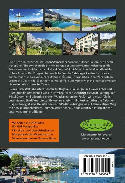 Produktbild: Maremonto Reise- und Wanderf&uuml;hrer: Salzburger Land - der Westen