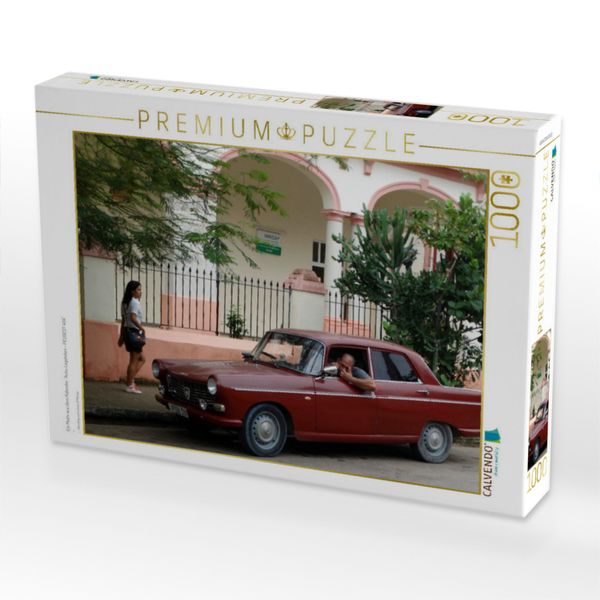 Produktbild: CALVENDO Puzzle Ein Motiv aus dem Kalender "Auto-Legenden - PEUGEOT 404" | 1000 Teile Lege-Gr&ouml;&szlig;e 64x48cm Foto-Puzzle f&uuml;r gl&uuml;ckliche Stunden