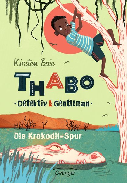 Die Krokodil-Spur / Thabo: Detektiv und Gentleman Bd. 2, Gebundene Ausgabe von Kirsten Boie, Verlag Friedrich Oetinger GmbH, 978-3-7891-0395-7