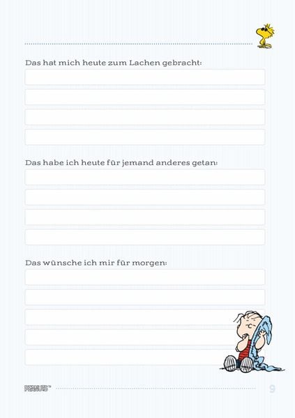 Produktbild: Peanuts Geschenkbuch: Ein guter Tag