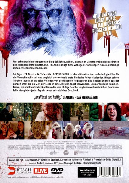 Produktbild: Deathcember - 24 Doors to Hell