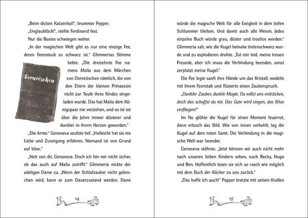 Produktbild: Das Bücherschloss (Band 5) - Der tintenschwarze Schlafzauber